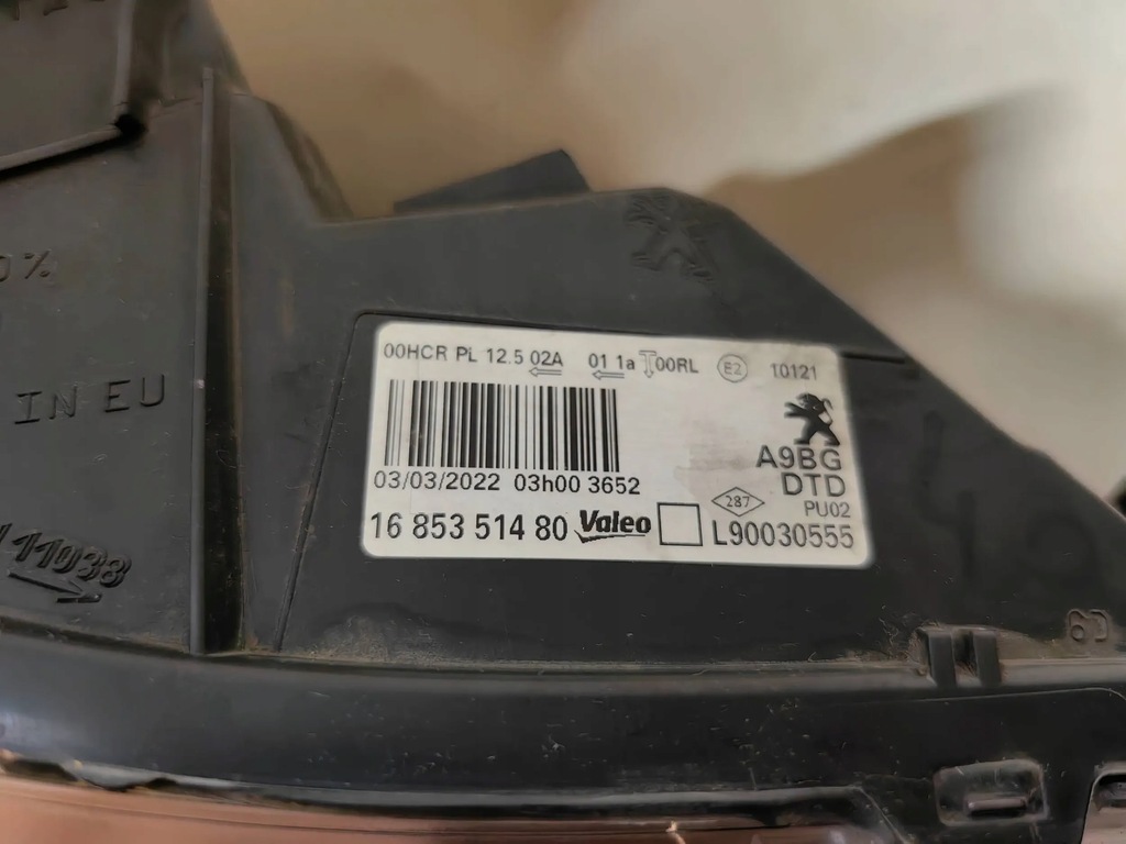 фото №9, Peugeot 208 i - лампа звичайна cała h7 polecam