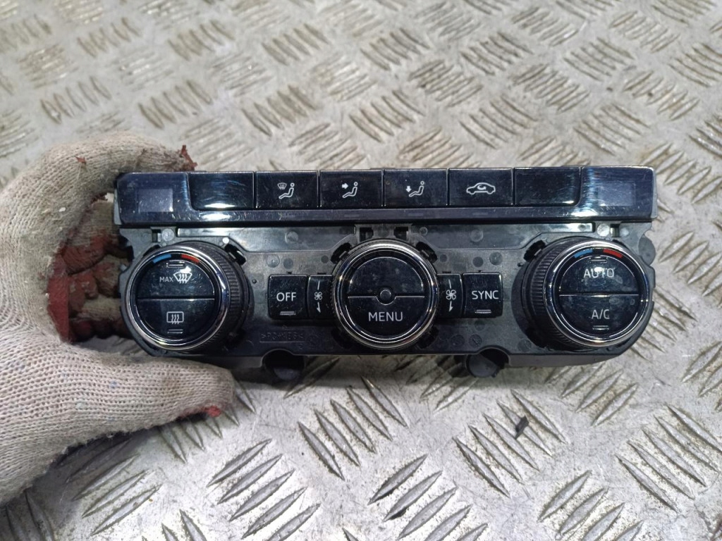 фото №1, Skoda octavia iii панель кондиціонера 5e0907044ap