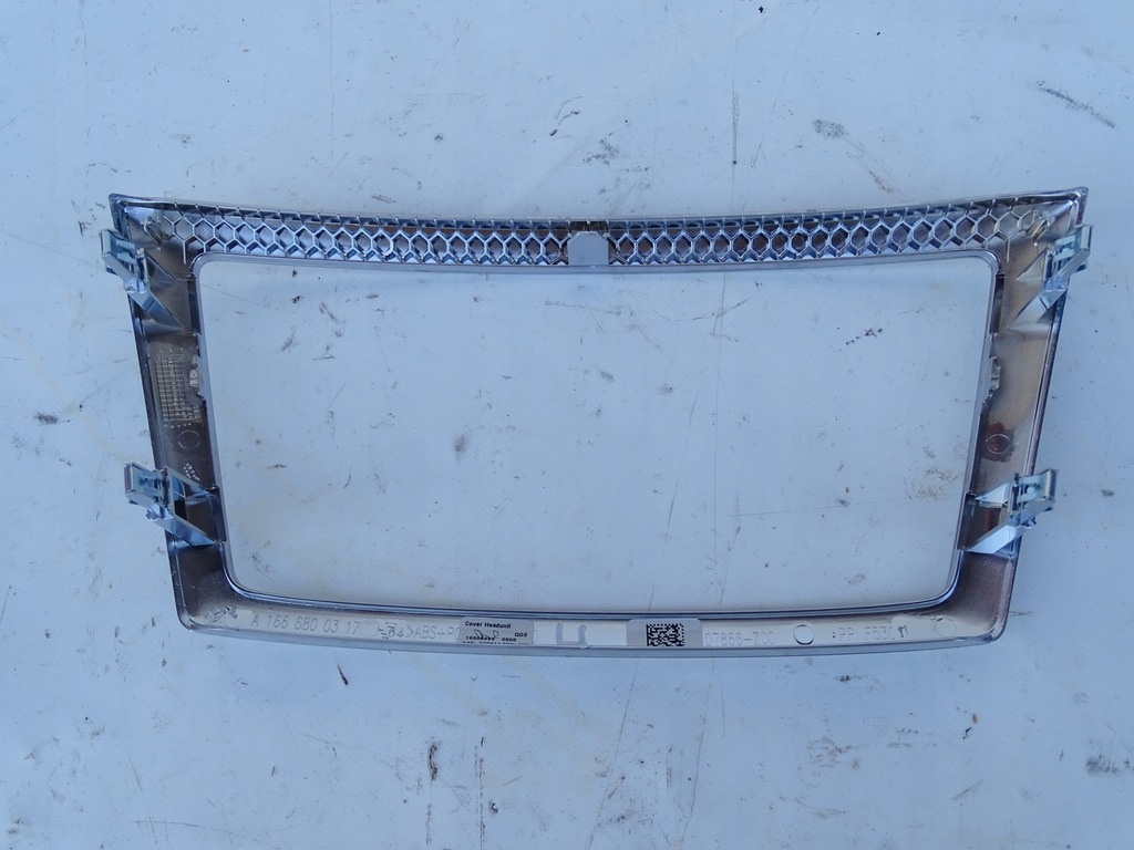 фото №2, Рамка радіо захист хром a1666800317 mercedes ml w166