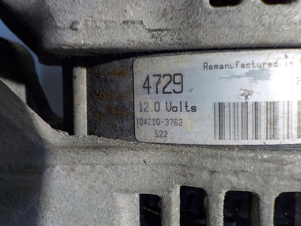 Ford focus mk2 mondeo mk4 2.0 16v aoda генератор 104210-3762 Недорого