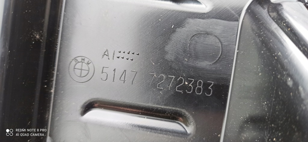 фото №11, Bmw i3 13- захист поперечина поріг багажника задня 7272383