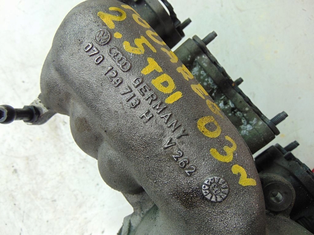 фото №7, Vw touareg i 2.5 tdi 03r колектор всмоктуючий 070129713h