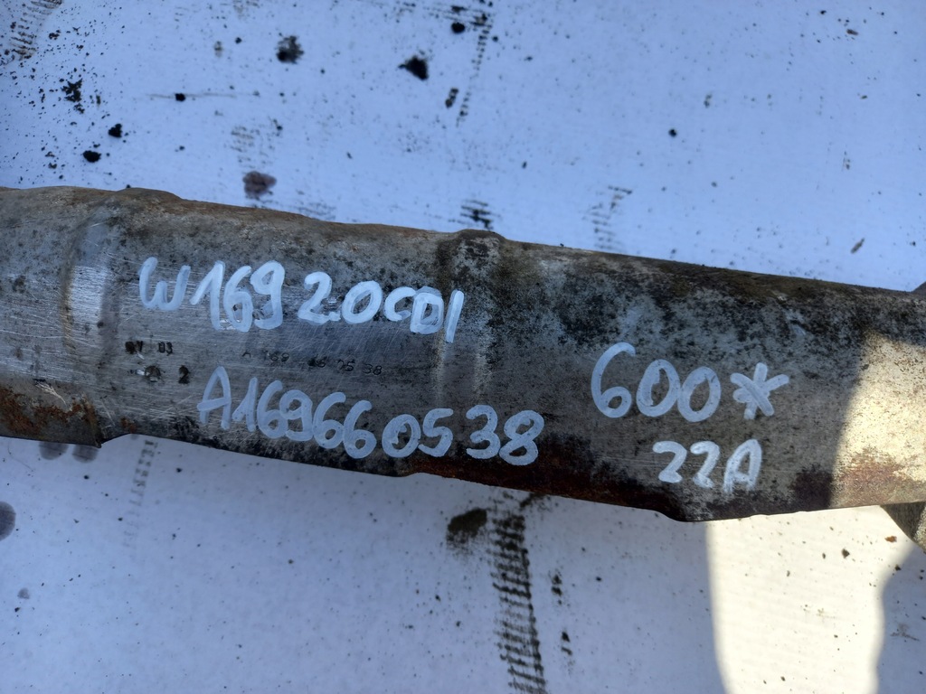 фото №6, Рулевая рейка трансмиссия mercedes-benz w169 2.0 cdi