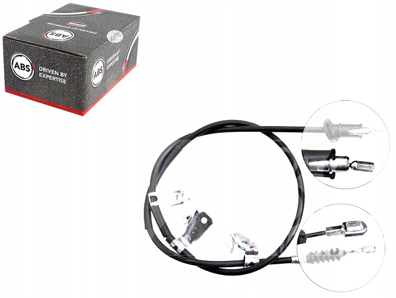 фото №1, A.b.s. трос гальма ручного mitsubishi colt 04-