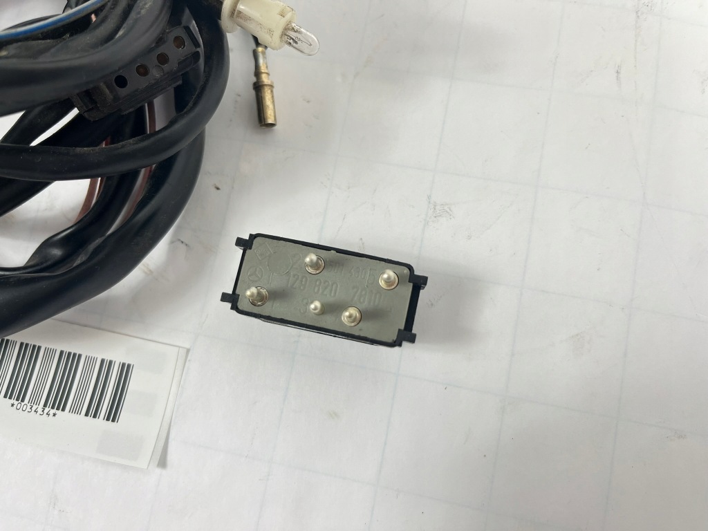 Електропроводка електрична кнопка asr mercedes w124 1298207810 1245409735 Зі Шроту