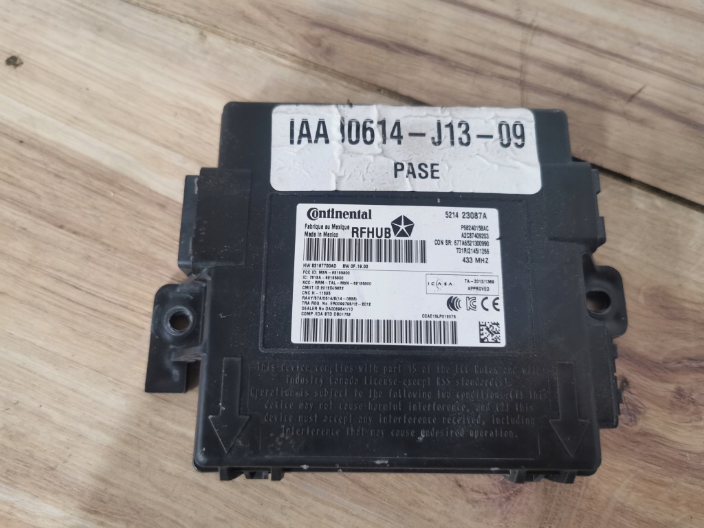 фото №1, Блок керування імобілайзер grand cherokee wk2 p68240158ac