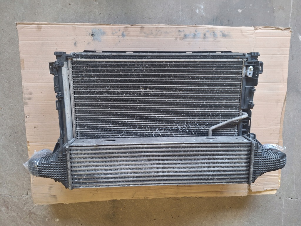 фото №7, Комплект радіатор з вентилятор mercedes w212 2.2d om651