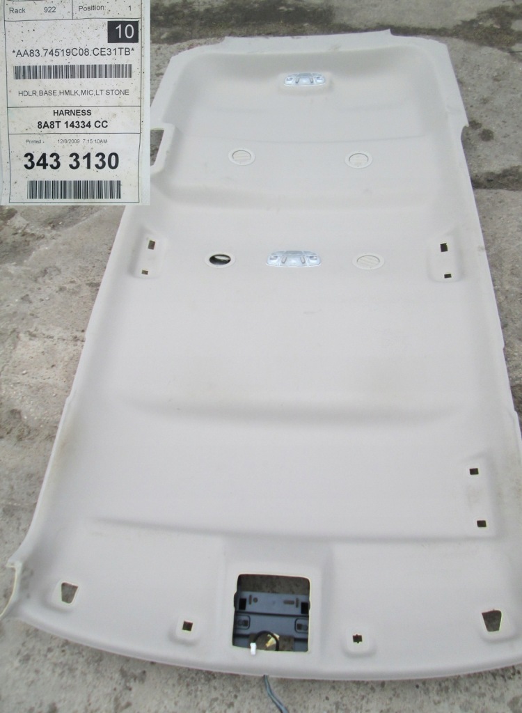 фото №2, Ford flex 08- потолок mazowieckie