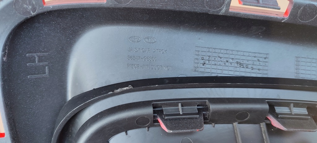 фото №9, Kia picanto iii gt line 2017- решётка левая бампер перед оригинал