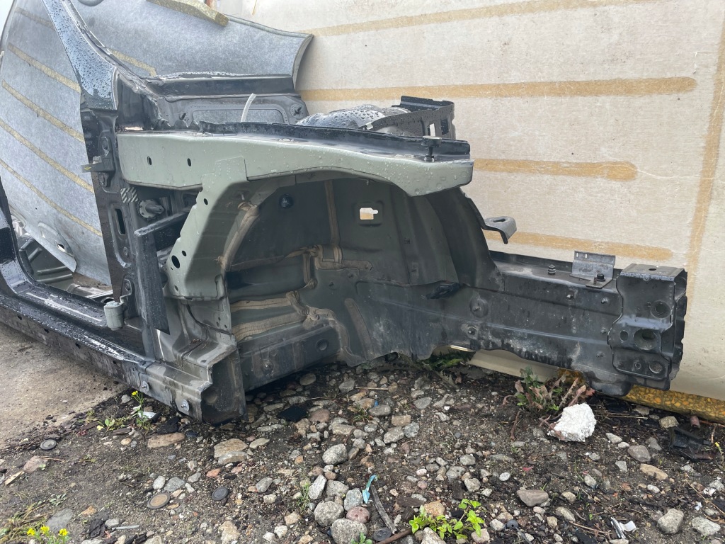 фото №2, Mercedes c klasa w204 лонжерон чверть підкрилок