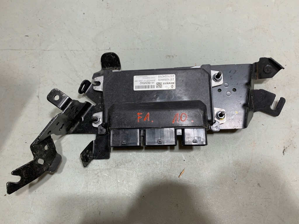 фото №1, Блок керування ecu двигуна бортовий комп'ютер renault clio v e-tech гібрид 237105990s