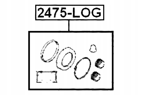 фото №3, Набір ремонтний супорт гальмівний передній renault logan 2005-2013