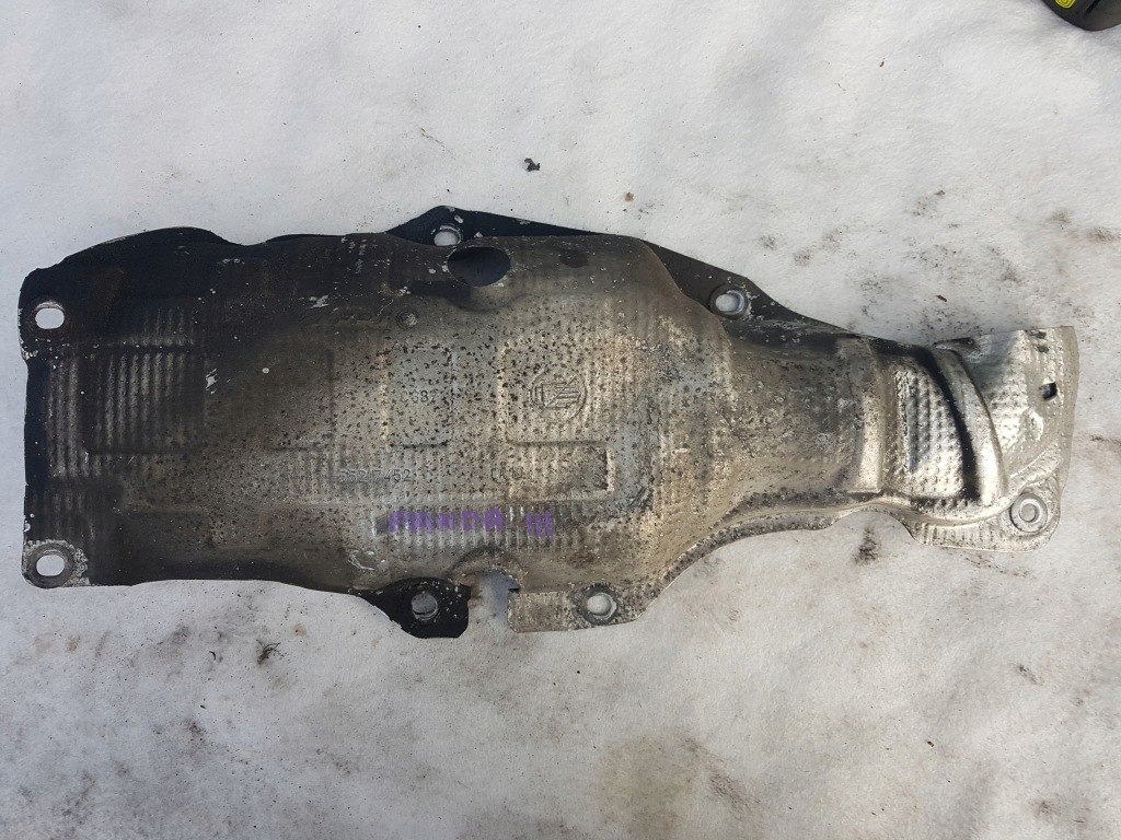 фото №1, Защита катализатора fiat panda iii 55217452
