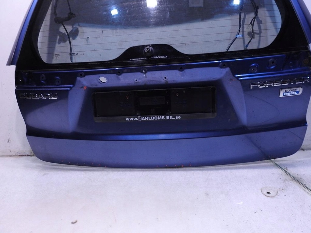 фото №6, Крышка багажника задняя стекло 64z subaru forester iii