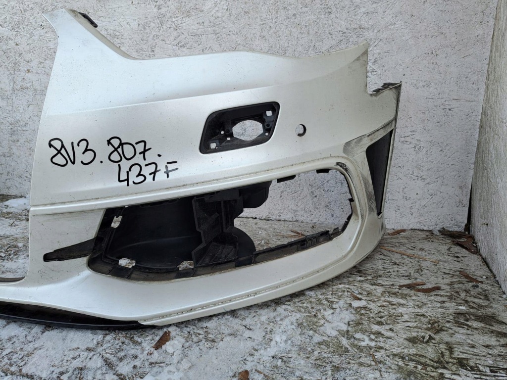 фото №4, Audi a3 s3 s-line 2013-16 rok бампер перед оригінал