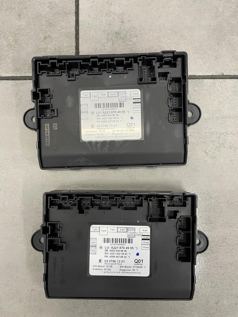 фото №1, Модуль блок керування двері задня a2218704995 mercedes w221