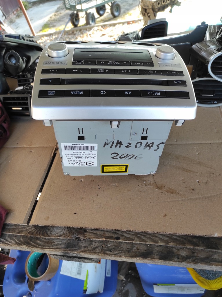 фото №6, Mazda 5 радіо керування обдув 14792021 14792026