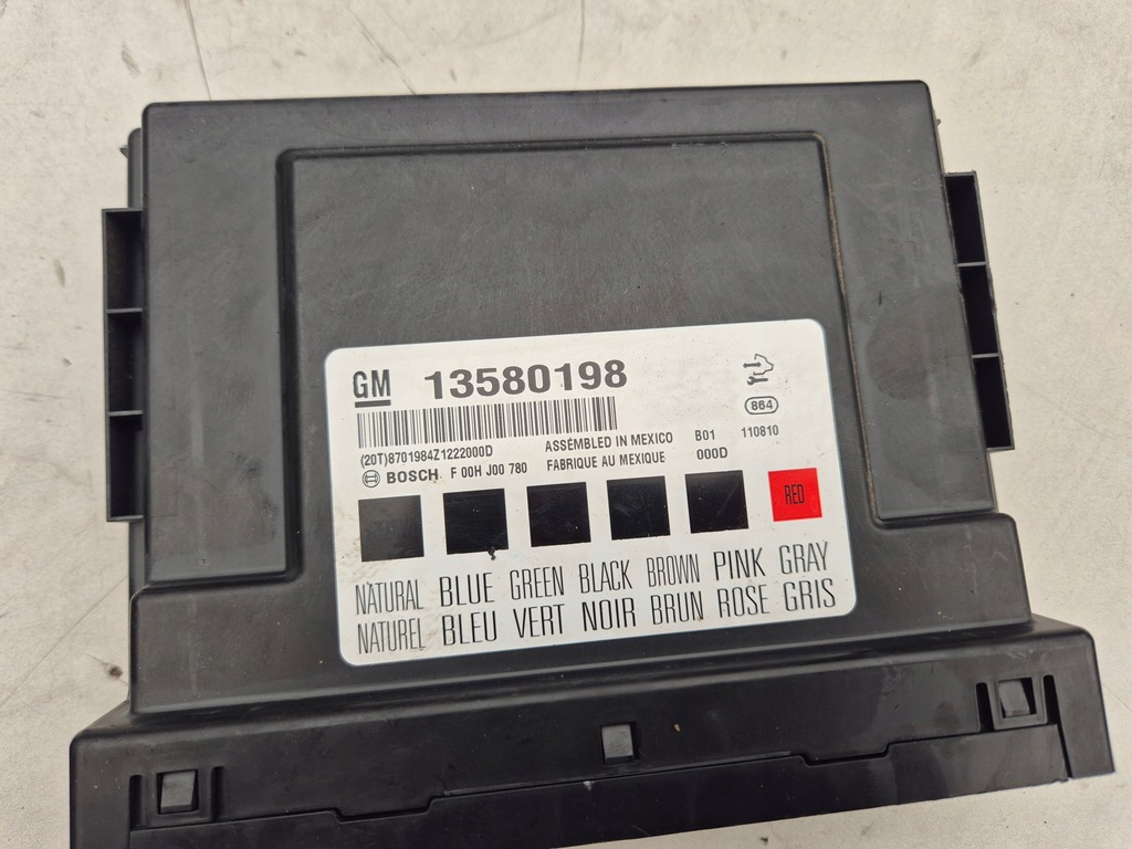 фото №1, Блок керування модуль комфорту opel insignia a 13580198