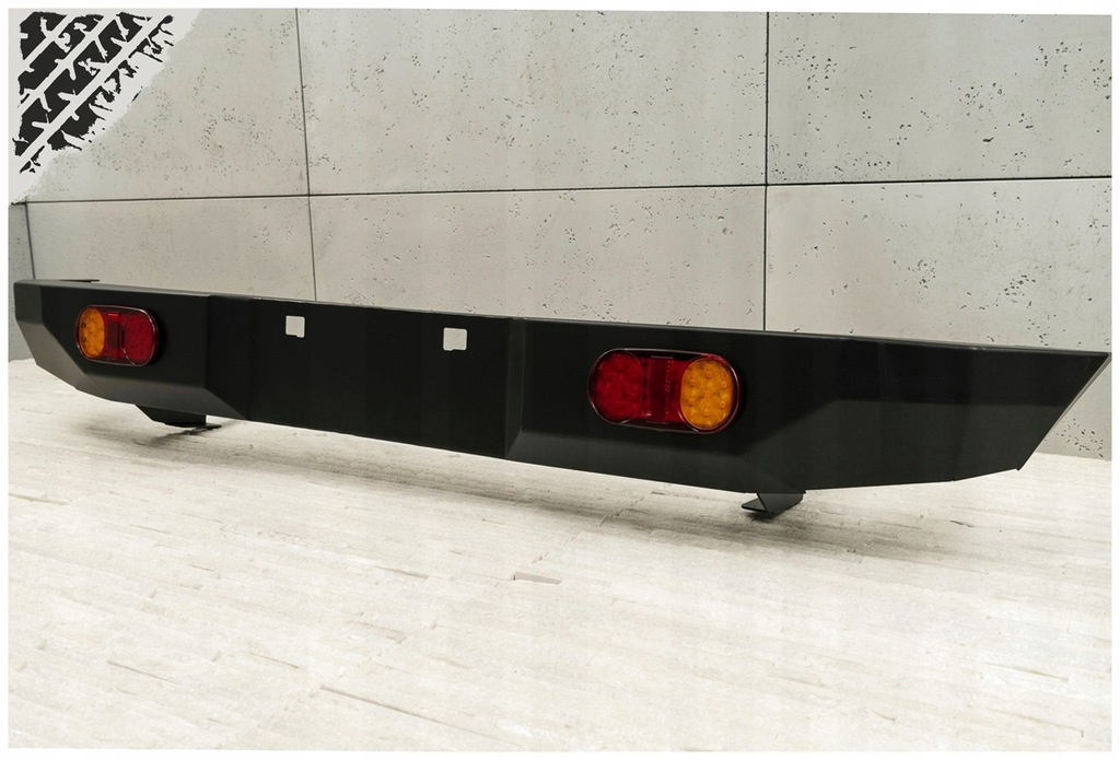 фото №16, Suzuki jimny 18+ бампер задний сталь + свет led