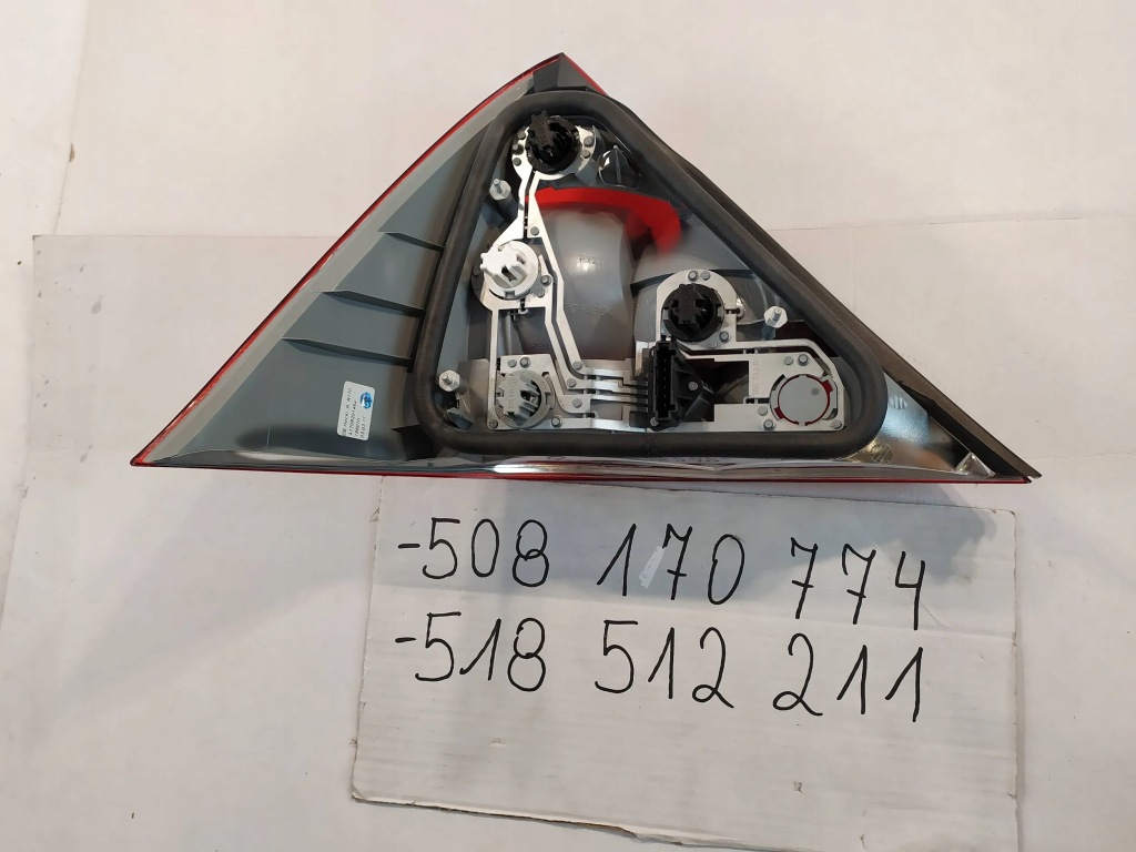 фото №7, Лампа задня права nowa mercedes slk r170