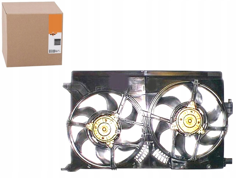 фото №1, Вентилятор радіатора з корпус fiat croma 1.9d