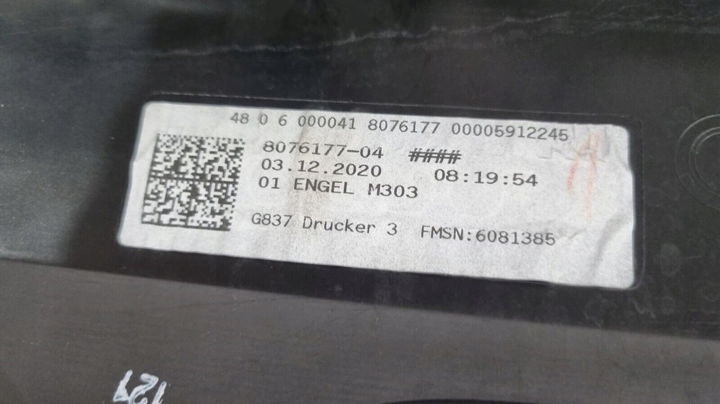 фото №10, Bmw 8 g14 g15 g16 2018- m набір бампер передній перед 51118070558