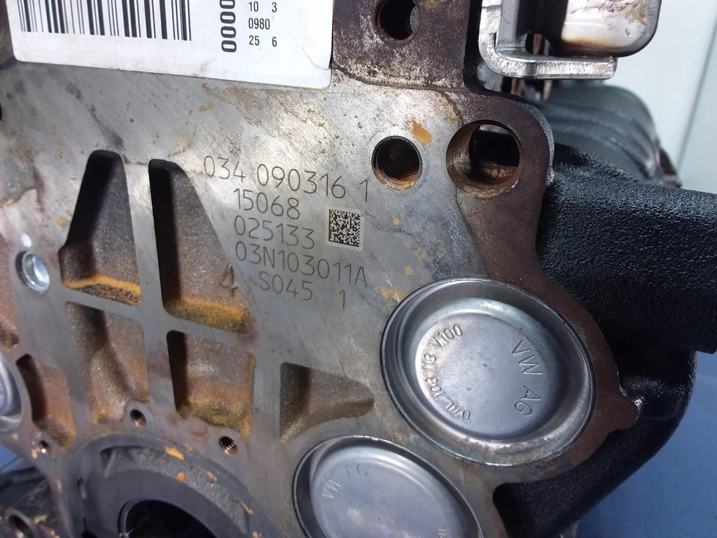 фото №6, Superb iii 2.0 tdi dfca блок двигуна 03n103011a