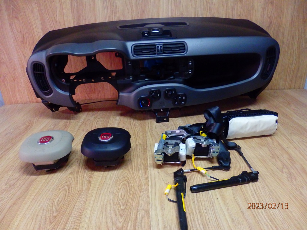 фото №1, Подушка безпеки панель приладів консоль подушки безпеки fiat panda 3