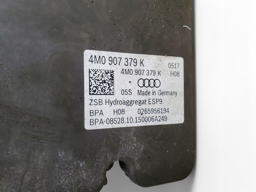 фото №8, Audi q7 4m 2017 насос abs