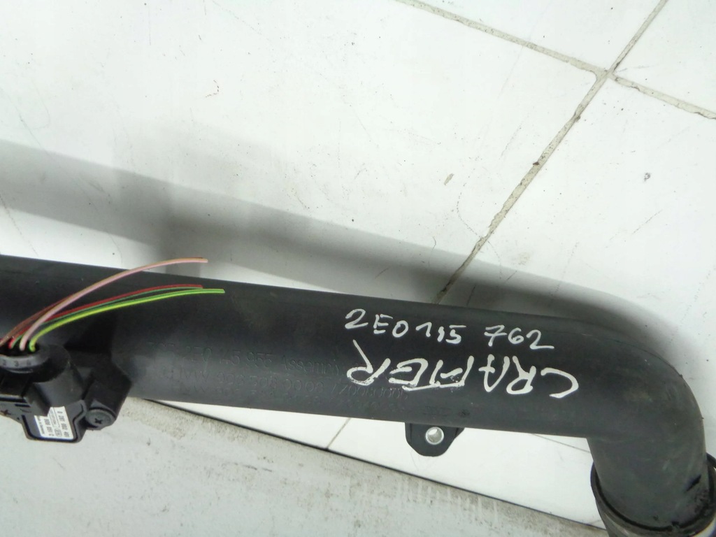 фото №3, Vw crafter 2.5 tdi труба шланг интеркулер