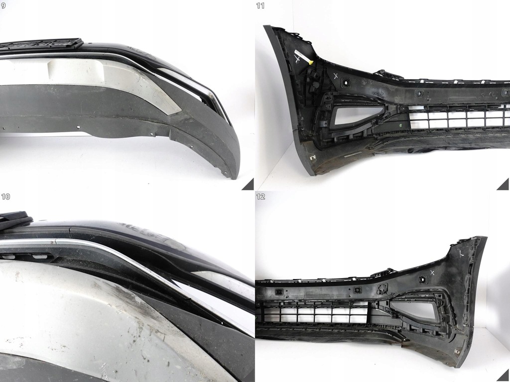 фото №10, Vw passat b8 3g0 alltrack lift 19- бампер + решётки + спойлер +молдинг перед