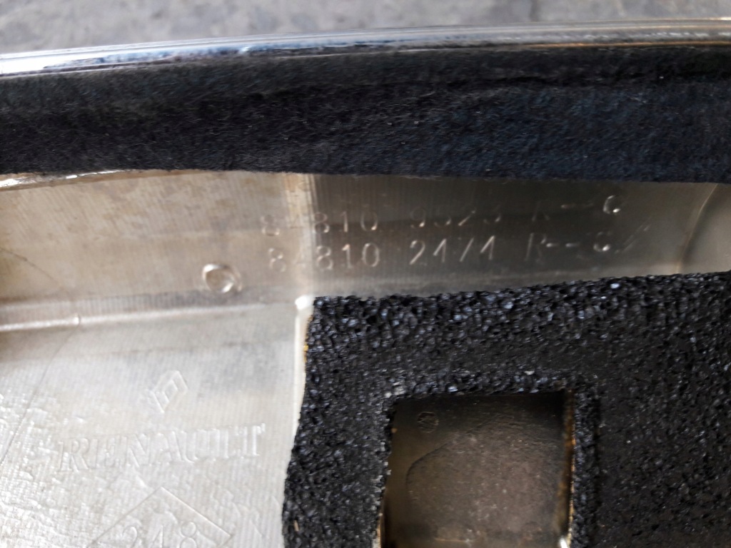 фото №12, 848109523r накладка крышки хром renault scenic iii