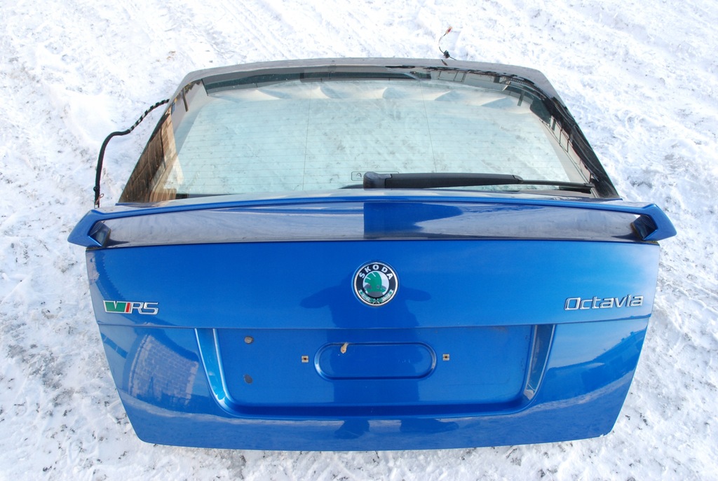 фото №1, Крышка багажника задняя задняя skoda octavia 2 ii rs 08-13r lf5w