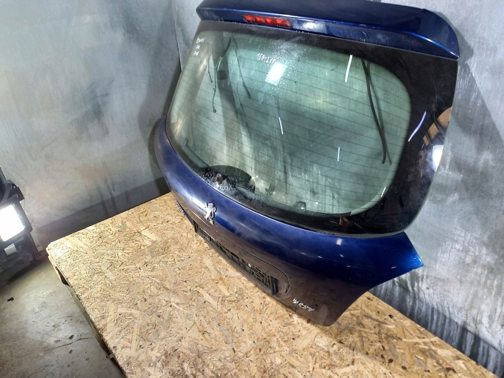 фото №4, Крышка багажника багажника peugeot 206 хэтчбек