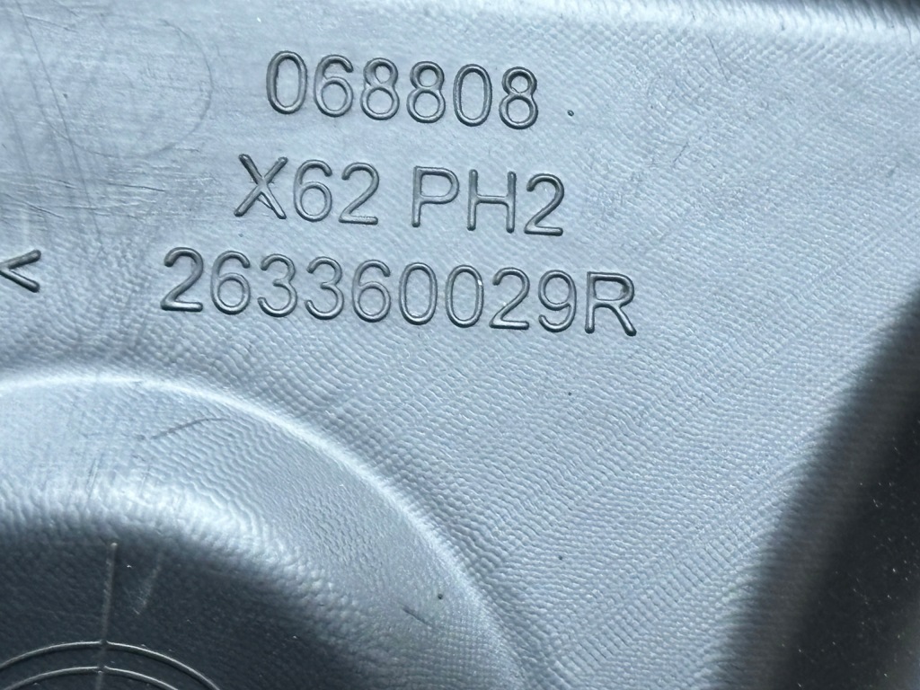 фото №6, Renault master iii iv lift 20- рамка решётка бампера левый перед