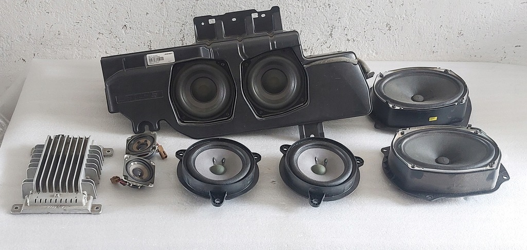 фото №1, Nissan pathfinder r51 lift сабвуфер динаміки підсилювач bosse