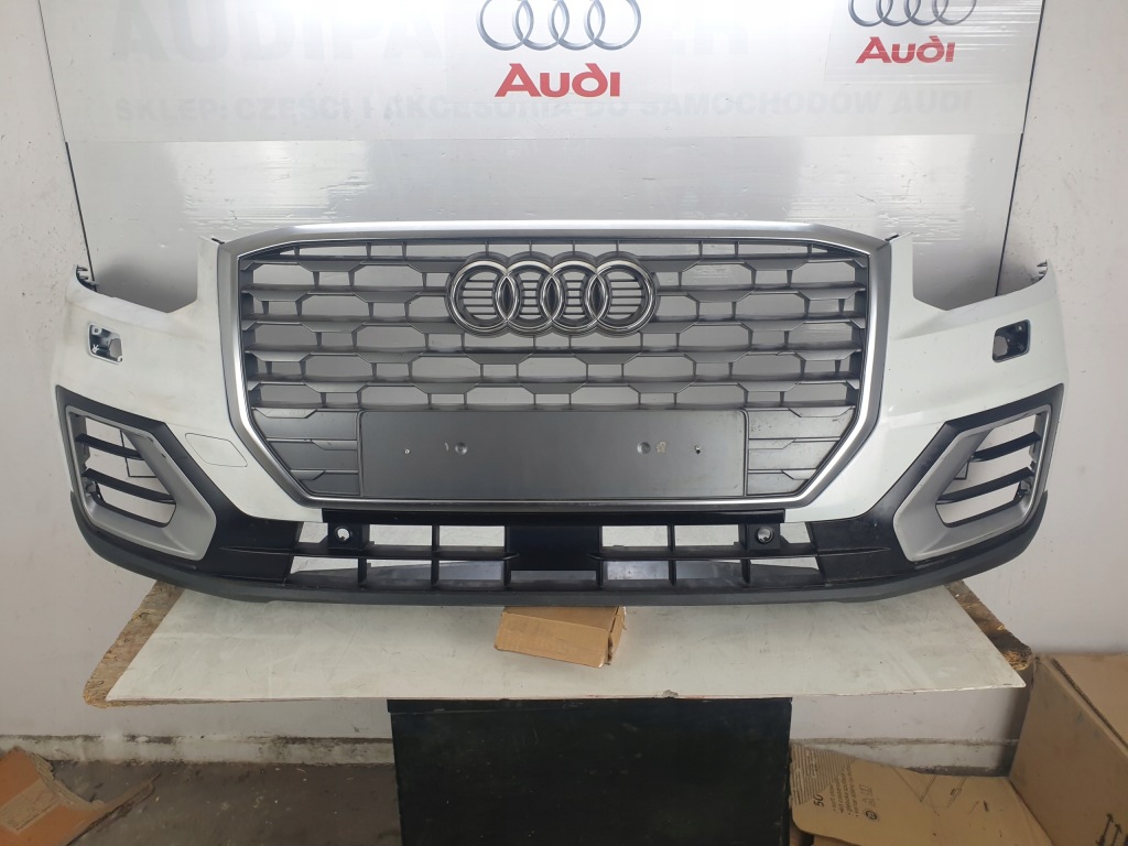 фото №1, Бампер audi q2 81a оригинал оригинальный номер решётка радиатора решётка радиатора przed liftem 2016-2020 orygina