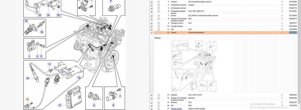 фото №5, Saab 9-5 2011 датчики температуры масла