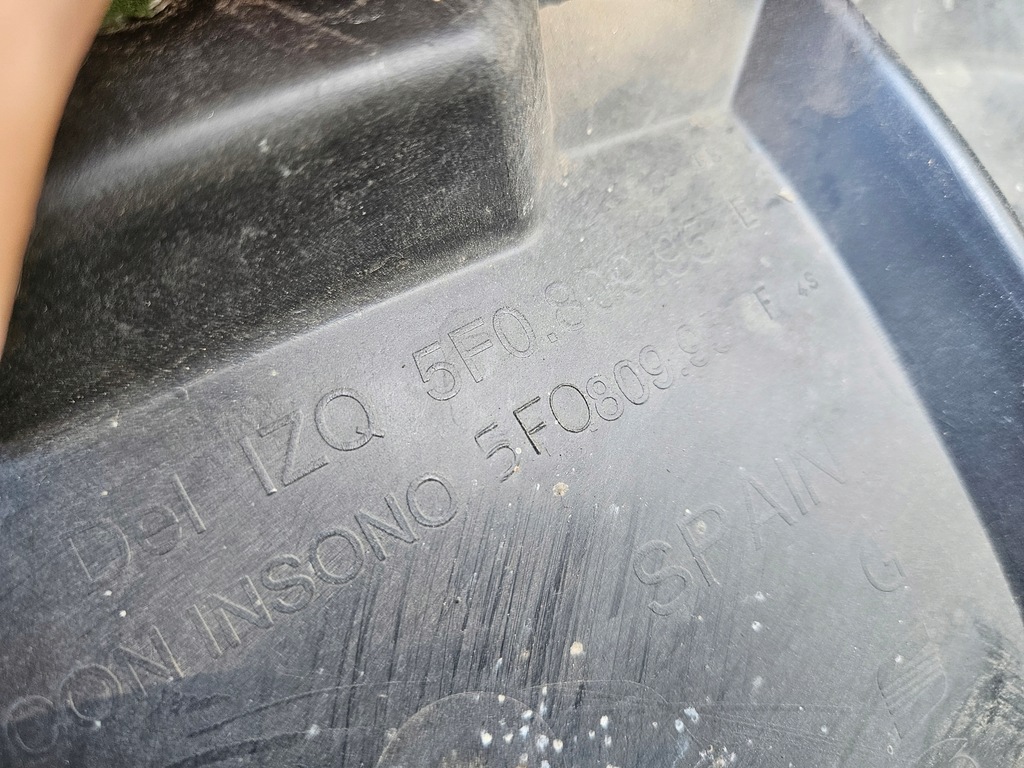 фото №14, Підкрилок ліва комплект seat leon iii 12-