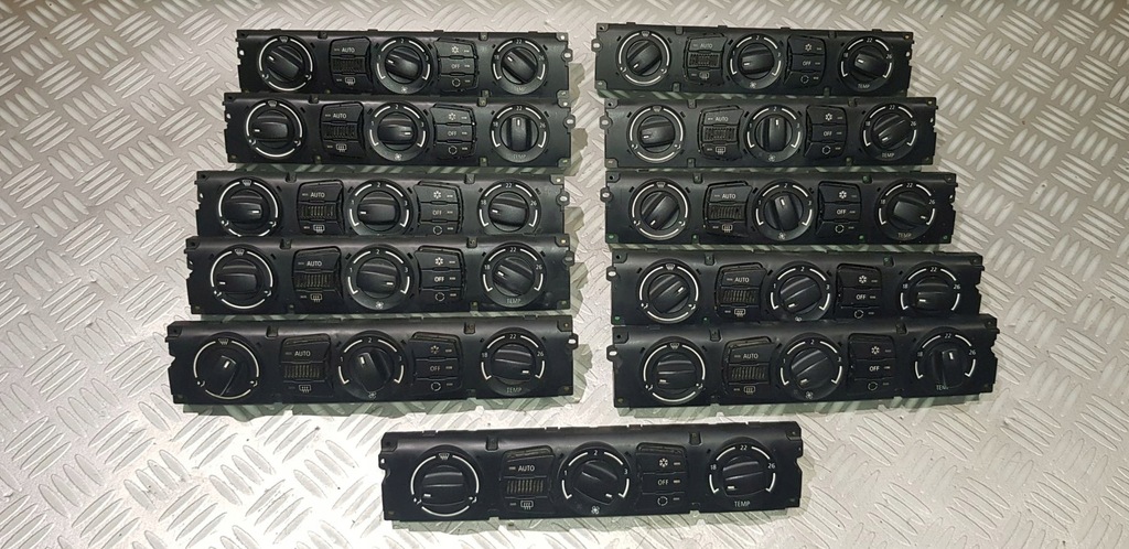 фото №6, Bmw 5 e60 e61 панель управление обдув кондиционера обычный basis 6956825