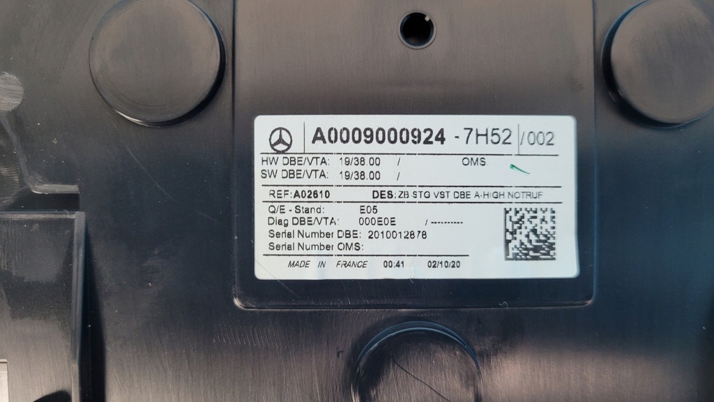 фото №12, Mercedes w177 a200 20r лампа стельовий a0009000924