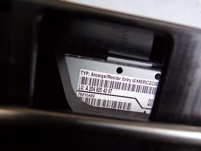 фото №4, Дисплей радио mercedes w204 a2048204297