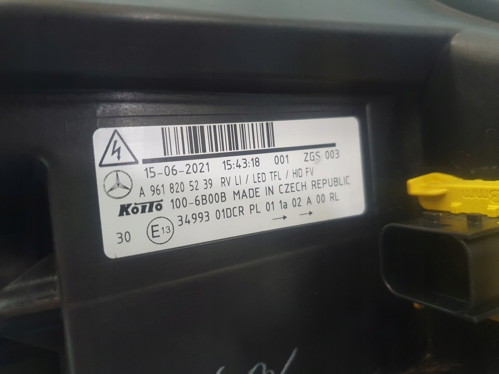 Фара mercedes actros mp4 ксенон led левая перед в Украине