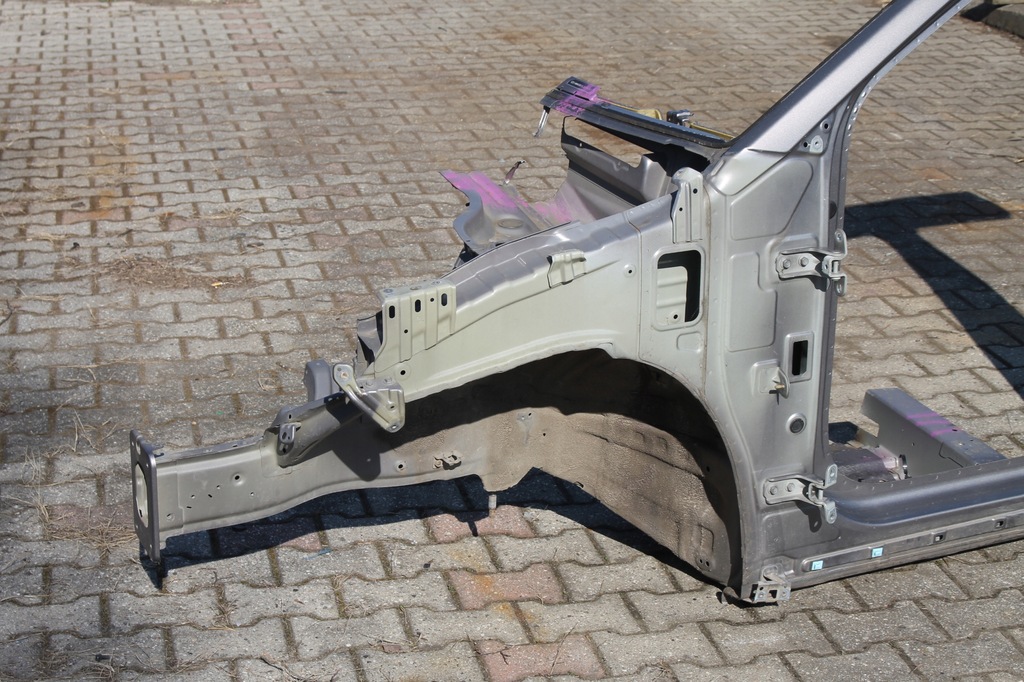 фото №8, Чверть блок двигуна поріг стійки лівий перед hyundai kona i 17-23