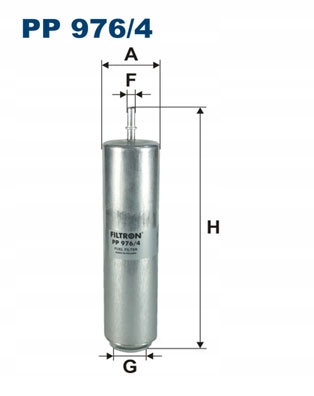 Filtron передня права 976/4 фільтр пального Ціна