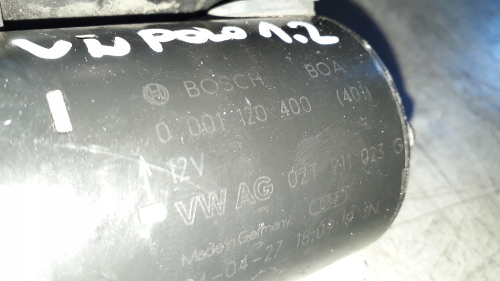 Стартер volkswagen оригинальный номер 0001120400 Недорого