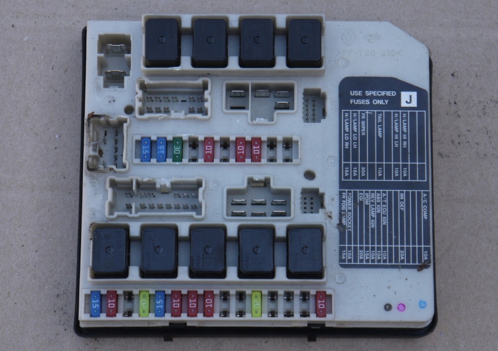 фото №11, Nissan tiida 1.5dci коробка предохранителей