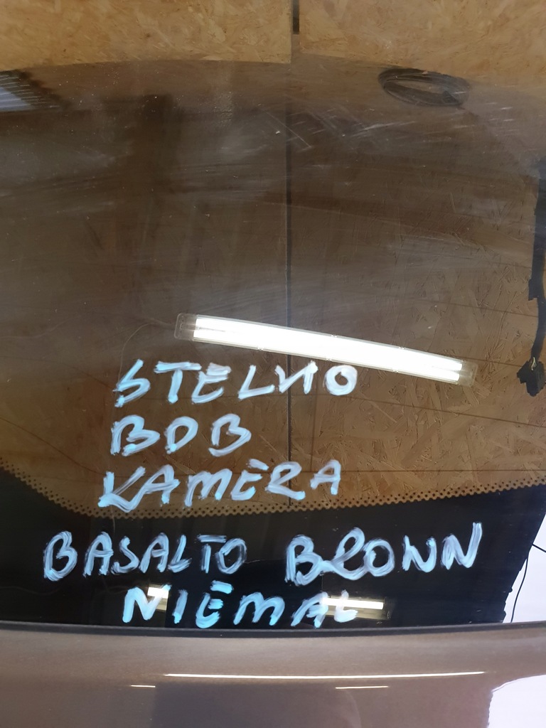 фото №11, Alfa romeo stelvio крышка багажника багажника basalto brown камера bdb