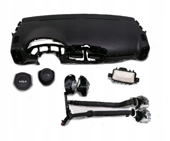 фото №1, Kia picanto nowe приборная панель подушка безопасности ремни комплект