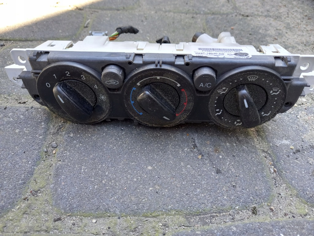 фото №1, Панель кондиціонера 3m5t-19980-ad ford c-max 05r